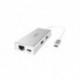 Hub Unitek Y-9106 2x USB3.0 + Gigabit Typ-C Power Delivery