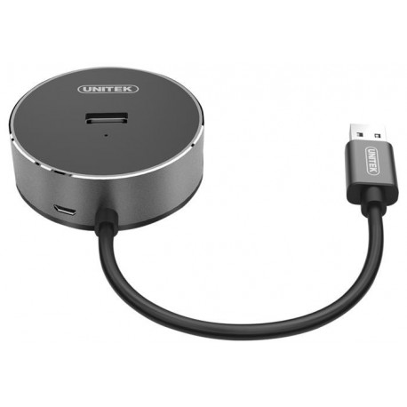 Hub USB Unitek Y-2197 3x USB 2.0 + audio