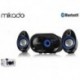 Głośniki Mikado MD-209BT 2+1 Black USB+SD+FM+Bluetooth Pilot