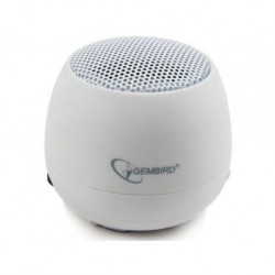 Głośnik Gembird portable z wbudowaną baterią  white