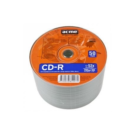 CD-R ACME 80/700MB 52X shrink 50pack