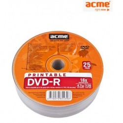 DVD-R ACME 4.7GB 16X shrink printable 25pack