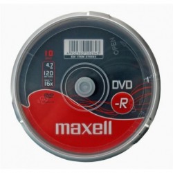 DVD-R MAXELL 4,7GB 16x CAKE 10