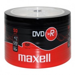 DVD-R MAXELL 4,7 GB 16x SZPINDEL 50