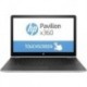 Notebook HP Pavilion x360 15,6"FHD/i3-7100U/4GB/SSD128GB/iHD620/W10 Black