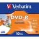 DVD-R VERBATIM 4.7GB X16 PRINTABLE (10 JEWEL CASE)