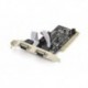 Kontroler RS232 DIGITUS PCI, 2xDB9, Low Profile, Chipset: MCS9865