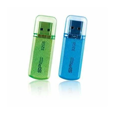 Pendrive Silicon Power 8GB Helios 101 Apple Green