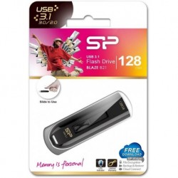 Pendrive Silicon Power Blaze B21 128GB USB 3.0 / USB 3.1  Black