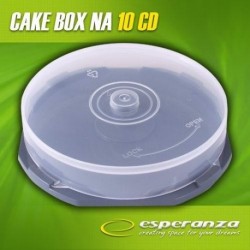 Pudełko Cake Box Esperanza na 10 CD - PAKOWANE W WOREK