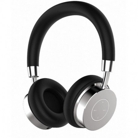 Słuchawki z mikrofonem Manta HDP9009 Bluetooth srebrne DIAMAND