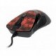 Mysz przewodowa A4Tech XGame V-Track Gaming  F7 USB czarno-czerwona