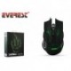 Mysz przewodowa Everest SM-790 optyczna Gaming 3200DPI 4LED czarna