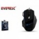 Mysz przewodowa Everest SM-770 optyczna Gaming 3200DPI 3LED czarna