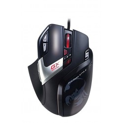 Mysz przewodowa GENIUS DeathTaker laserowa Gaming 100-5700 dpi USB czarna
