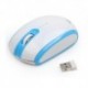 Mysz bezprzewodowa GEMBIRD MUSW-105-B optyczna RADIOWA USB niebiesko-biała