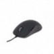 Mysz przewodowa GEMBIRD MUS-UL-01 optyczna 1-SCROLL USB czarna podświetlana