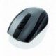 Mysz bezprzewodowa iBOX Finch Pro optyczna czarna-szara