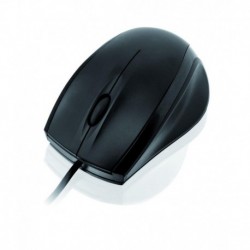 Mysz przewodowa iBOX Crow optyczna PS/2 czarna