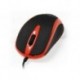 Mysz przewodowa Media-Tech PLANO MT1091R optyczna czarno-czerwona