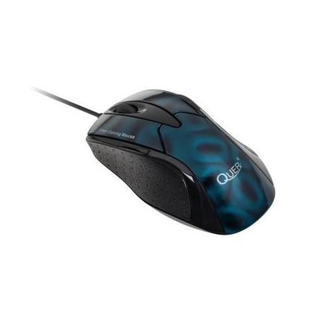 Mysz przewodowa Quer KOM0566 laserowa Gaming niebieska