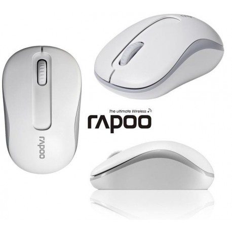 Mysz bezprzewodowa RAPOO M10 optyczna 2,4G biała