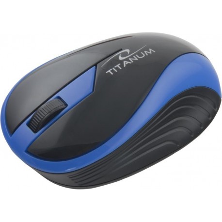 Mysz bezprzewodowa TITANUM TM113B BUTTERFLY optyczna niebieska