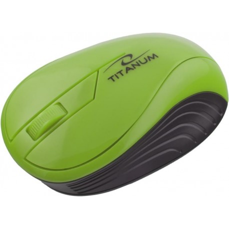Mysz bezprzewodowa TITANUM TM115G optyczna zielona