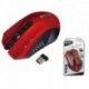 Mysz bezprzewodowa VAKOSS TM-658UR optyczna 4 przyciski 1600dpi czerwona