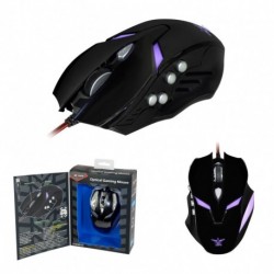 Mysz przewodowa X-ZERO X-M381K optyczna Gaming 8 przycisków 4000dpi czarna