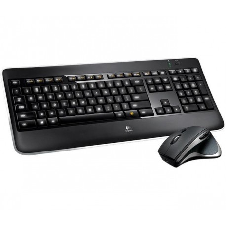 Zestaw bezprzewodowy klawiatura + mysz Logitech Wireless Performance Combo MX800 czarny