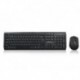 Zestaw bezprzewodowy klawiatura + mysz Modecom MC-7200 czarny