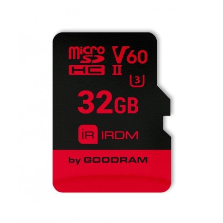 Karta pamięci microSD GOODRAM 32GB MICRO CARD V90 (UHS II U3)   + adapter 280/240 MB/s IRDM PRO