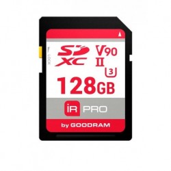 Karta pamięci SD GOODRAM 128GB CARD V90 (UHS II U3)  280/240 MB/s IRDM PRO