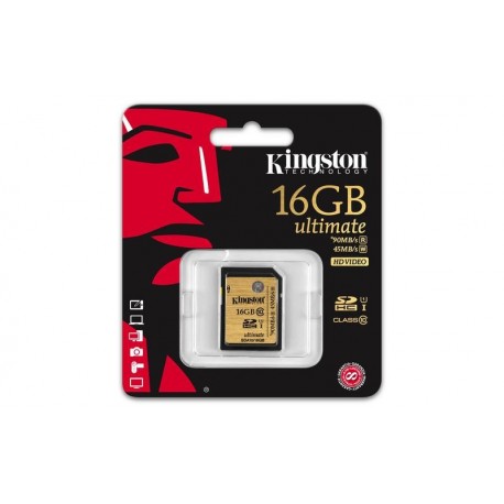 Karta pamięci SDHC UHS-I Ultimate KINGSTON 16GB