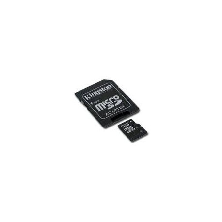 Karta pamięci MicroSDHC KINGSTON 16GB + Adapter Class4