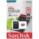 Karta pamięci microSDHC SanDisk ULTRA ANDROID 16GB 98MB/s A1 Class 10 UHS-I + adapter