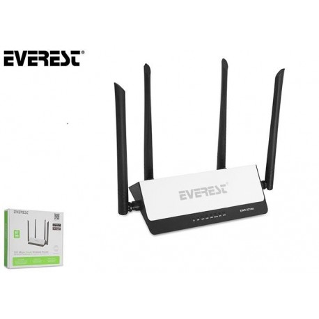 Router DSL Everest EWR-521N4 1XWAN 2xLAN 300Mbps 4xAntena